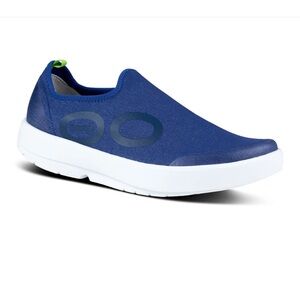 OOFOS Men's Navy Slip-On Loafers